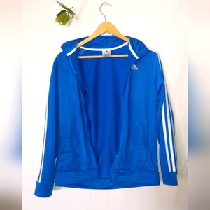 Adidas Kids Royal Blue Zip Up Jacket Size Large
